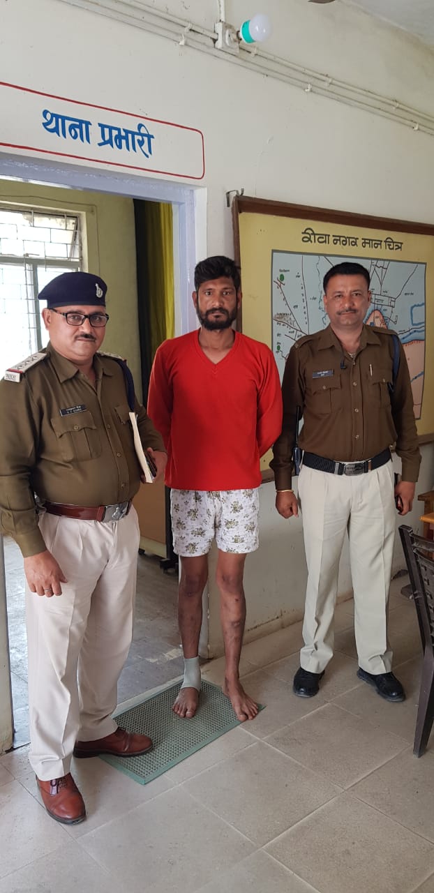 12 वर्ष से फरार वारंटी कोतवाली पुलिस ने  गिरपतार किया