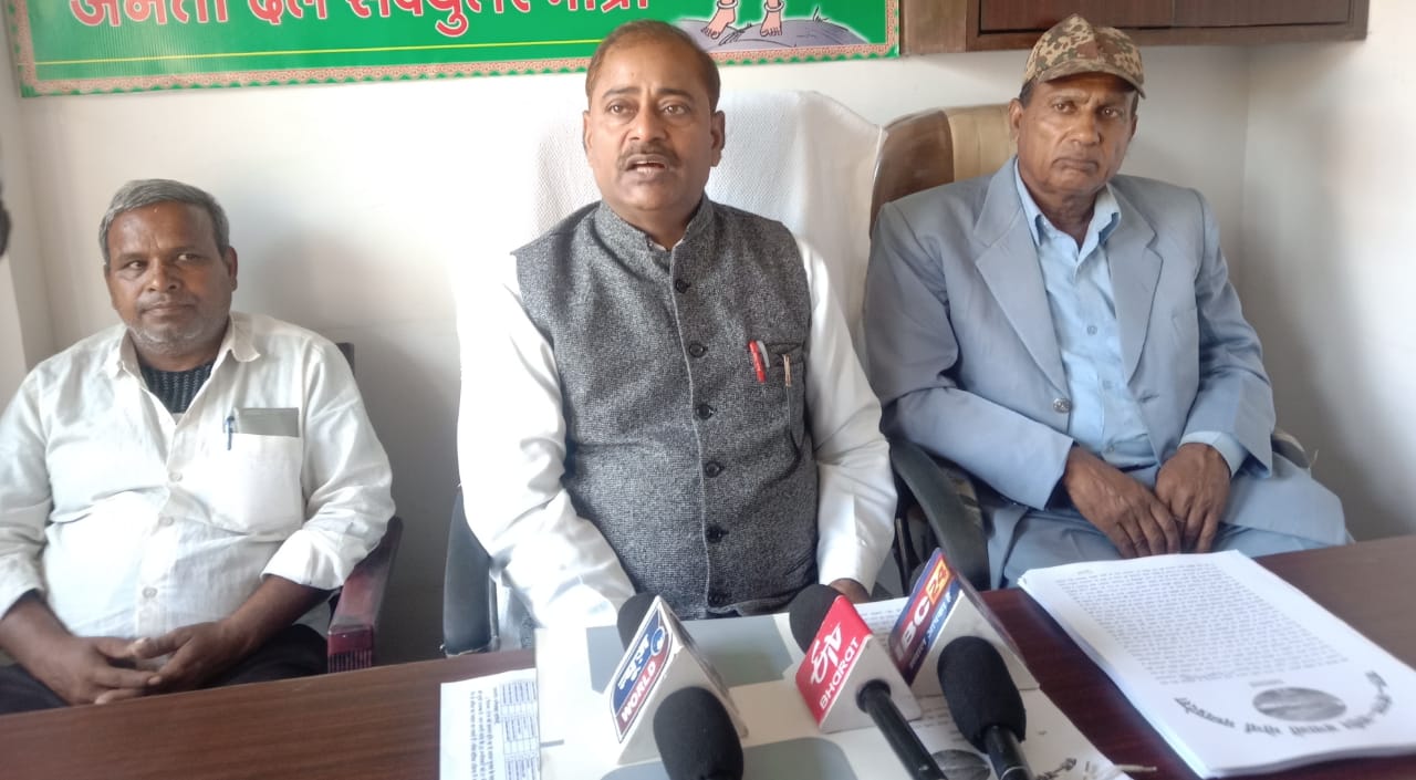 जल-जंगल-जमीन बचाओ मोर्चा मध्यप्रदेश के संयोजक शिव सिंह एडवोकेट 