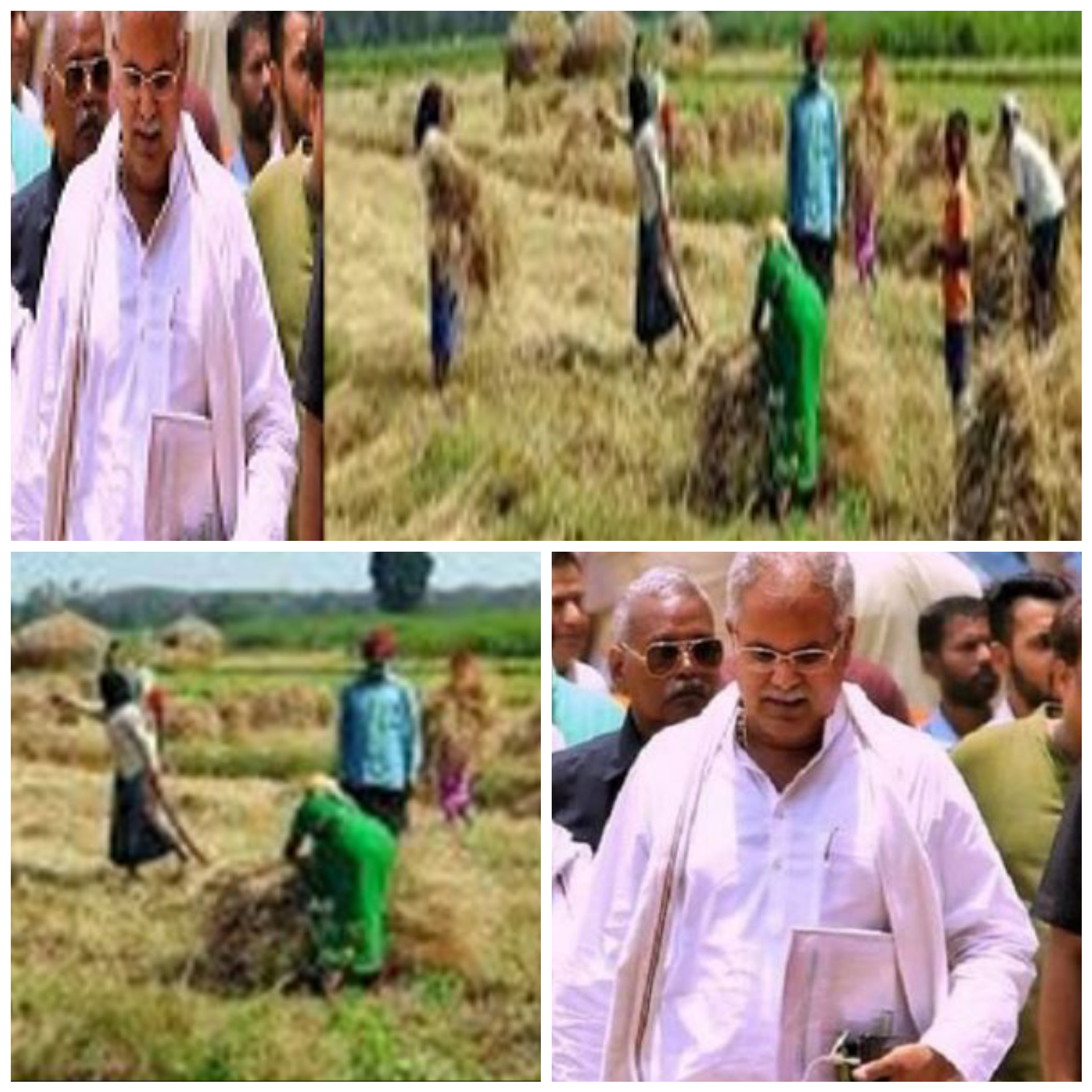 भूपेश सरकार किसानों को देगी 10 हजार रु प्रति एकड़, राज्य के 18 लाख 75 हजार किसानों को मिलेगा लाभ