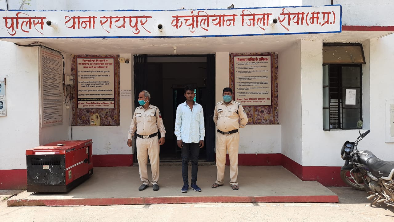  थाना रायपुर कर्चलियान की बड़ी कार्यवाही बाइक चोरी करने वाला आरोपी गिरफ्तार