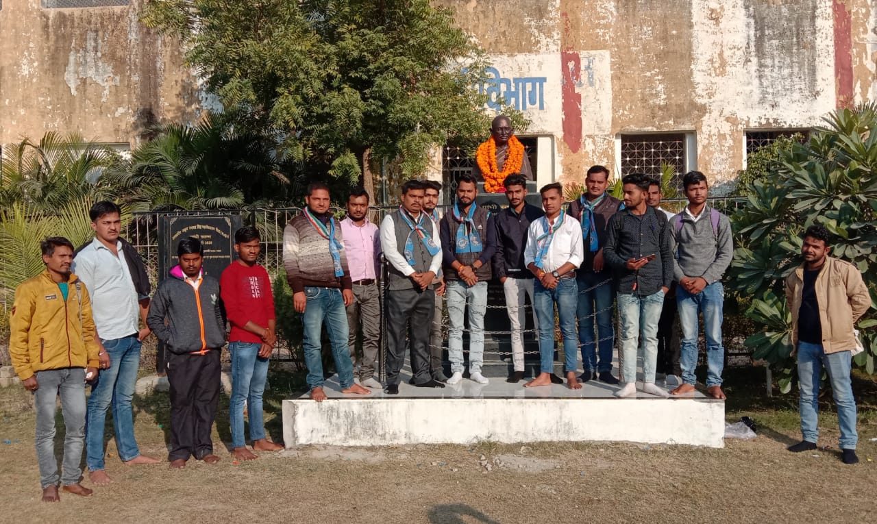 *एनएसयूआई ने मनाई बापू महात्मा गांधी जी की पुण्यतिथि*